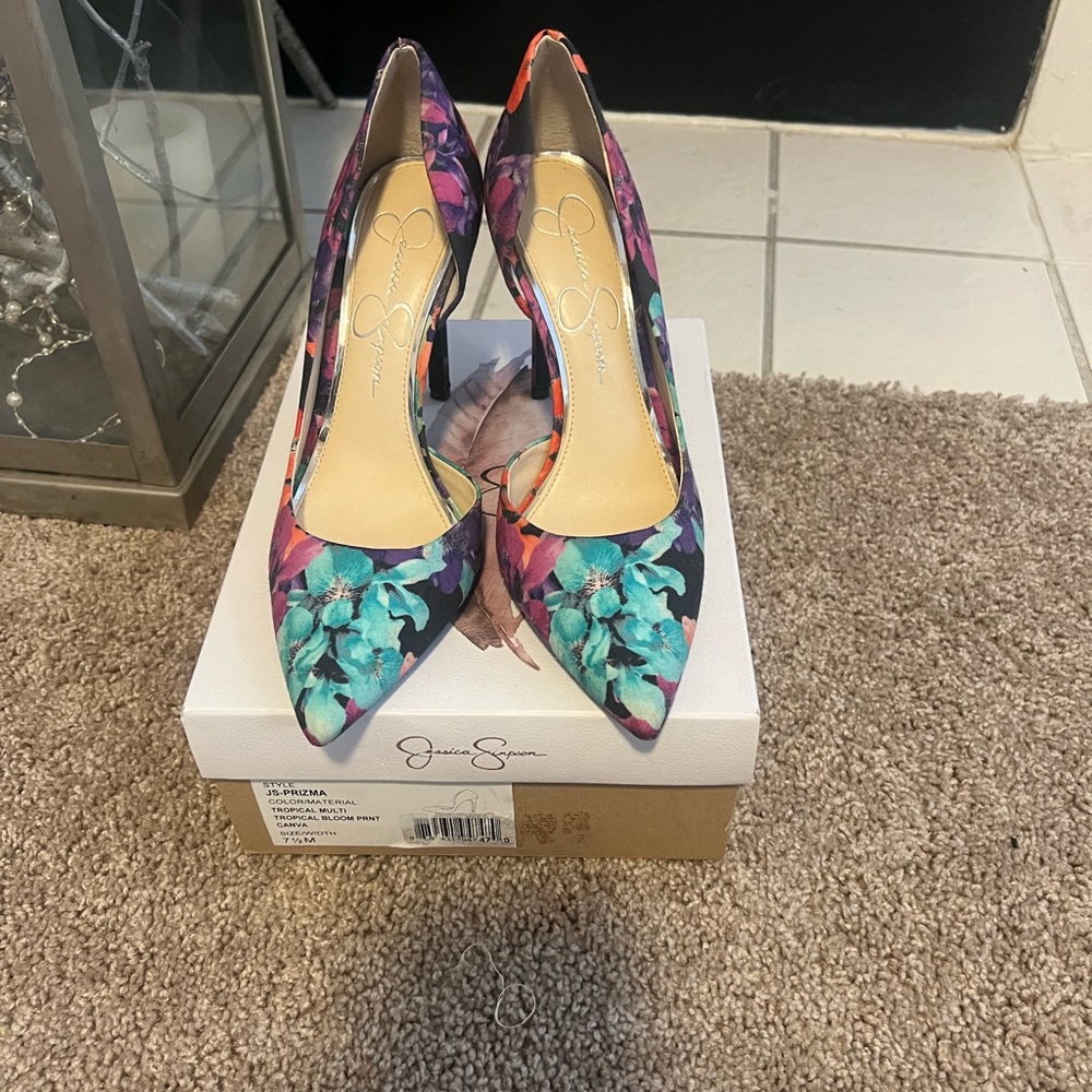 Jessica Simpson Women's Multicolor Heels